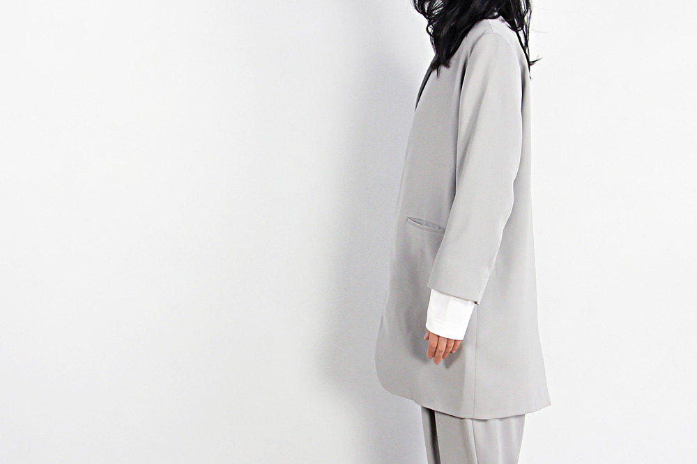 NO CONTROL AIR/ノーコントロールエアー/ポリエステル サテン ダブルクロス ロングジャケット/2019ss/XS/M/ユニセックス/2色/S9-NC031JK