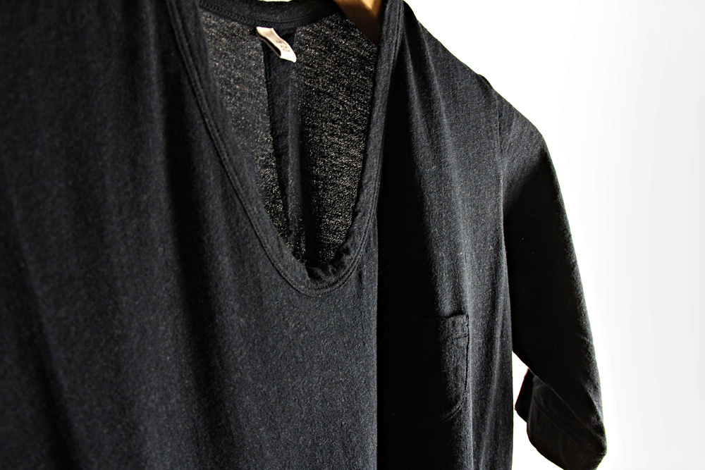 FIRMUM/フィルマム/トルファンコットン アムンゼン調ニット 5分袖Tシャツ/38/レディース/2色/S7-F092T
