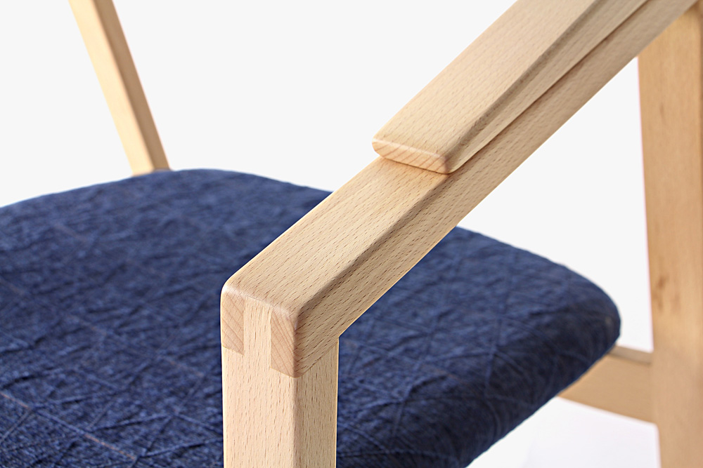 宮崎椅子製作所 / C chair (シー チェア ) / 小泉誠 / アームチェア / 背無垢 / 背革張