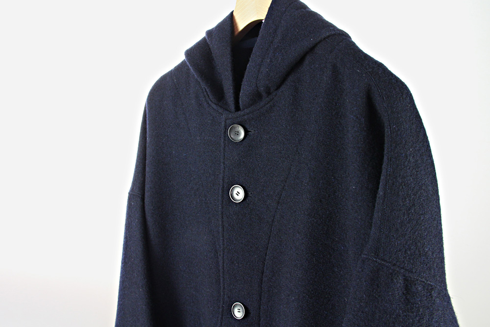 FIRMUM/フィルマム/リサイクルウール&コットン 横2重織 モッサーコート/M/ ユニセックス/A7-F191CT