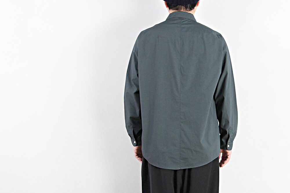 NO CONTROL AIR/ノーコントロールエアー/コンパクトコットン ライトタイプライター シャツ/2019ss/46/メンズ/S9-NC015SF