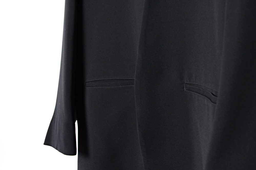 NO CONTROL AIR/ノーコントロールエアー/ポリエステル サテン ダブルクロス ロングジャケット/2019ss/XS/M/ユニセックス/2色/S9-NC031JK