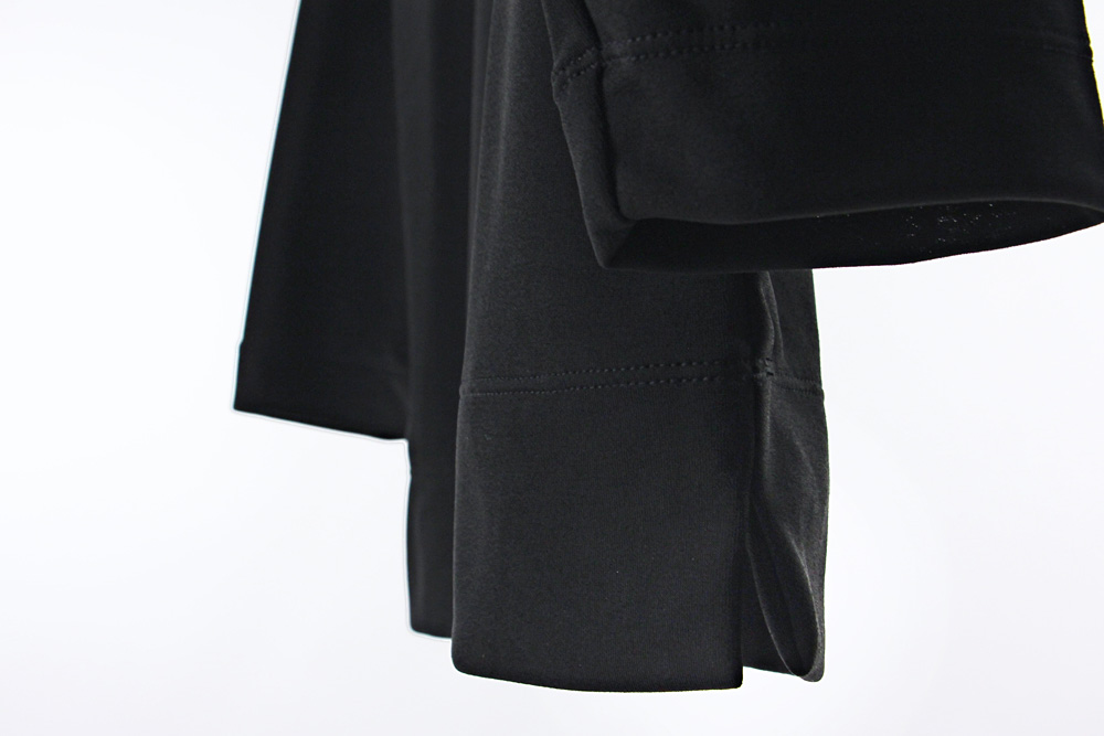 NO CONTROL AIR/ノーコントロールエアー/トリアセテート ソフトダンボールニット タートルネックカットソー/2018aw/XS/ユニセックス/2色