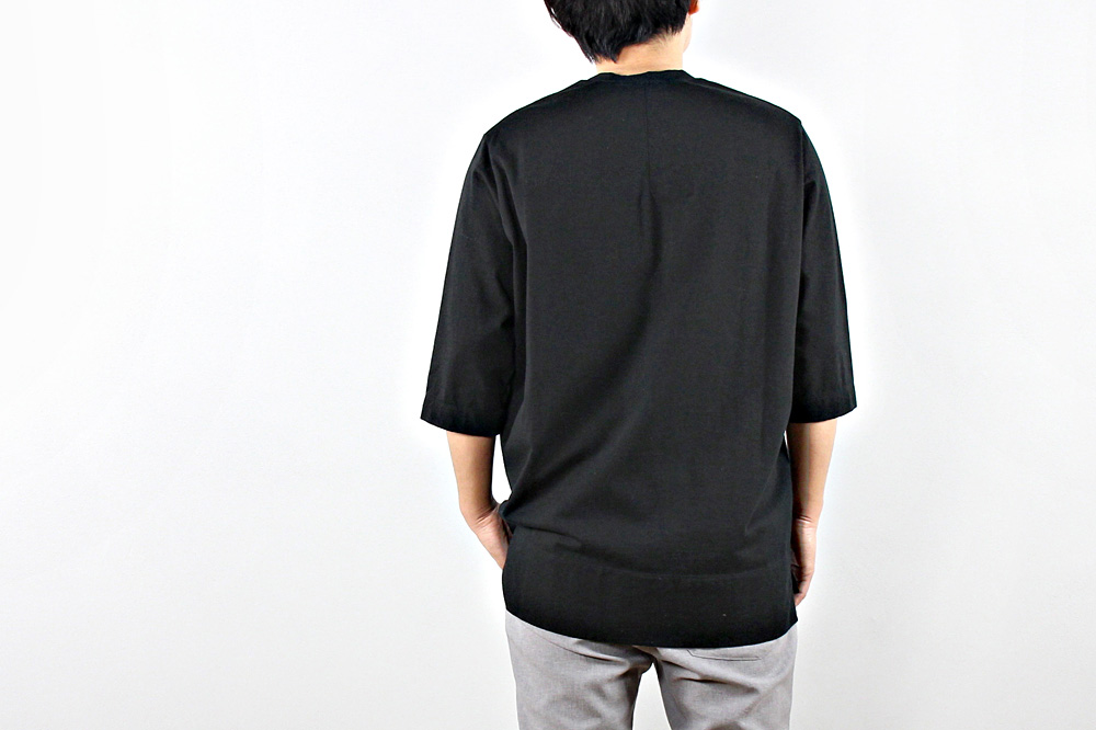 FIRMUM/フィルマム/ボルテックス コットン 高密度天竺 5分袖Tシャツ/M/ユニセックス/2色/S7-F122T