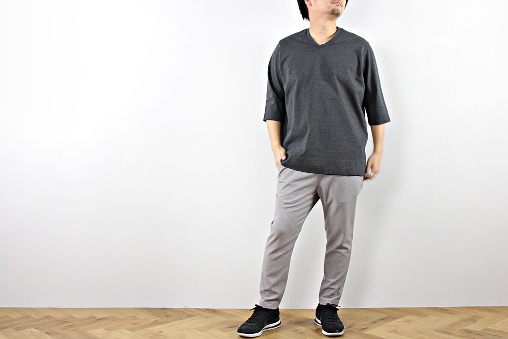 FIRMUM/フィルマム/ボルテックス コットン 高密度天竺 5分袖Tシャツ/M/ユニセックス/2色/S7-F122T