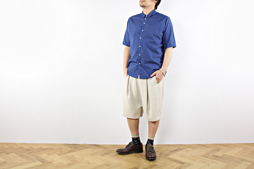 FIRMUM/フィルマム/フルダルポリエステル オックス サルエルハーフパンツ/M/ユニセックス/S7-F154P