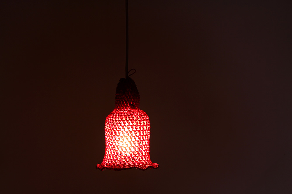 Electricwig / エレクトリックウィグ / Crochet Lampshade (クロシェット ランプシェード) / 手編みのランプシェード(鈎針)