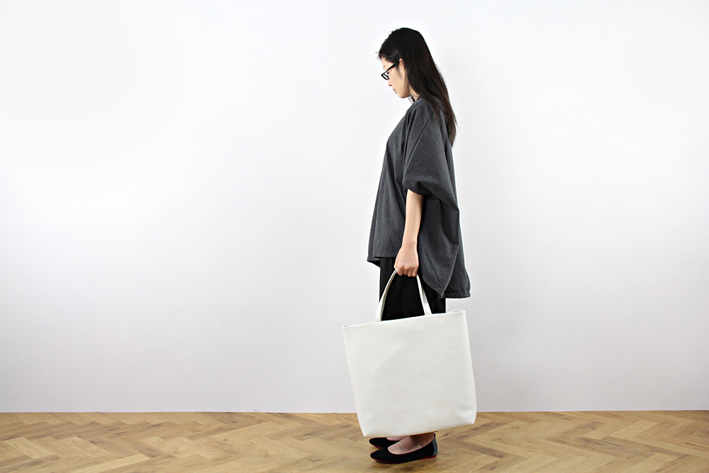 fourruof / フォアルオブ / LEATHER 2WAY TOTE BAG
