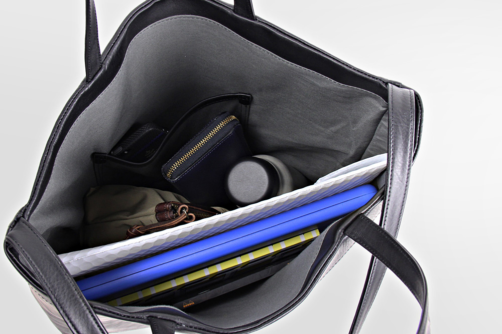 fourruof / フォアルオブ / LEATHER 2WAY TOTE BAG