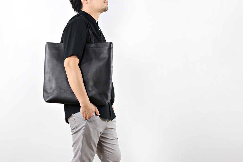 fourruof / フォアルオブ / LEATHER 2WAY TOTE BAG