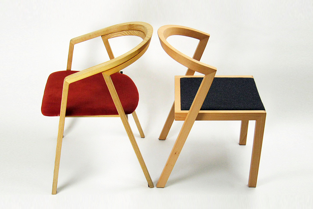 宮崎椅子製作所 / U chair (ユーチェア ) / 小泉誠 / ハーフアームチェア