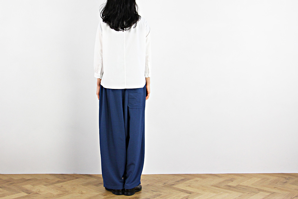 NO CONTROL AIR/ノーコントロールエアー/アセテート&ポリエステル ドビー ブッチャー ワイドパンツ/2019ss/XS/M/ユニセックス/2色/S9-NC133PF