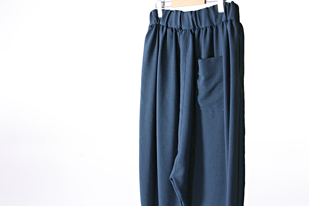NO CONTROL AIR/ノーコントロールエアー/アセテート&ポリエステル ドビー ブッチャー ワイドパンツ/2019ss/XS/M/ユニセックス/2色/S9-NC133PF