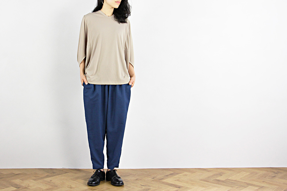 NO CONTROL AIR/ノーコントロールエアー/アセテート&ポリエステル ドビー ブッチャー テーパードパンツ/2019ss/S/M/ユニセックス/2色/S9-NC132PF