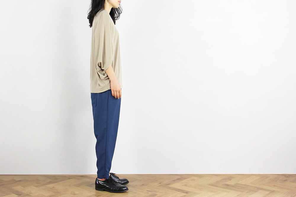 NO CONTROL AIR/ノーコントロールエアー/アセテート&ポリエステル ドビー ブッチャー テーパードパンツ/2019ss/S/M/ユニセックス/2色/S9-NC132PF