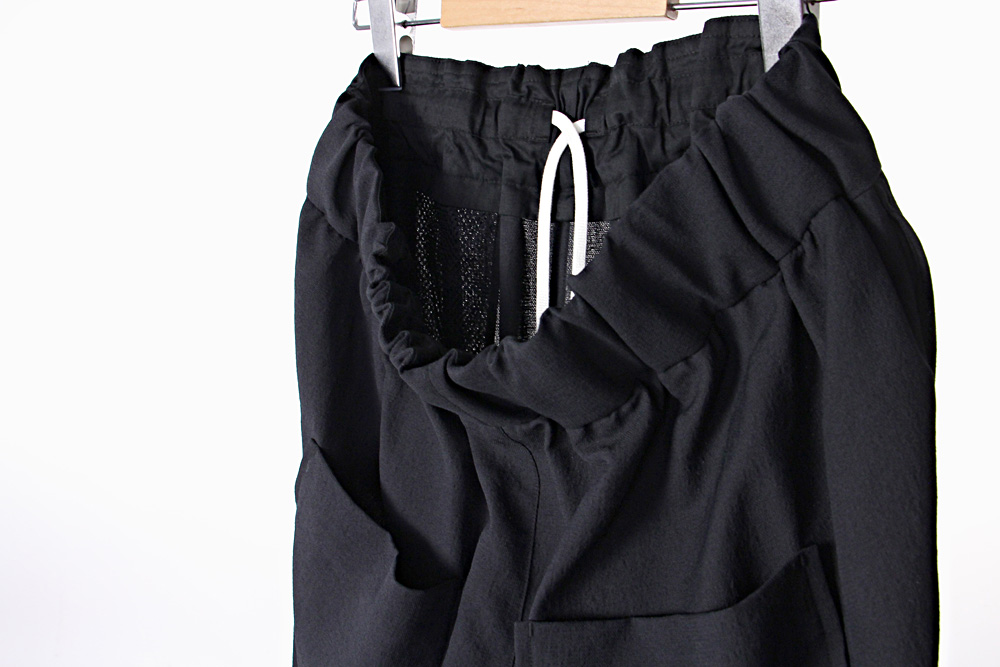 NO CONTROL AIR/ノーコントロールエアー/アセテート&ポリエステル ドビー ブッチャー テーパードパンツ/2019ss/S/M/ユニセックス/2色/S9-NC132PF