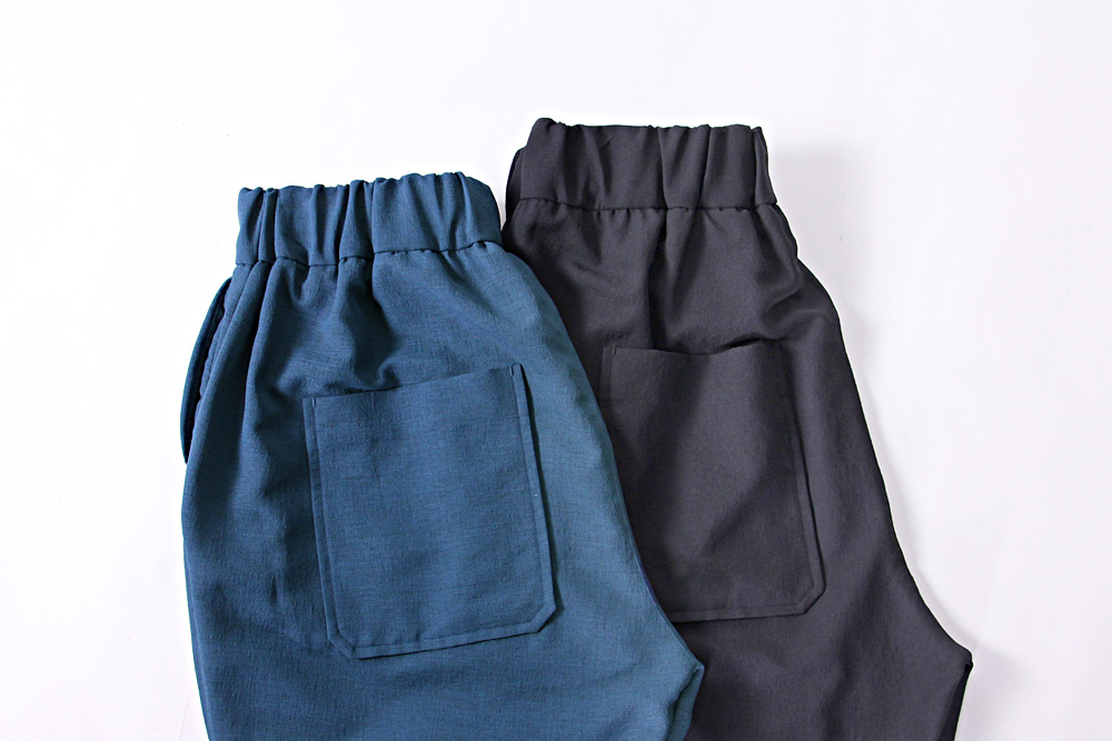 NO CONTROL AIR/ノーコントロールエアー/アセテート&ポリエステル ドビー ブッチャー テーパードパンツ/2019ss/S/M/ユニセックス/2色/S9-NC132PF