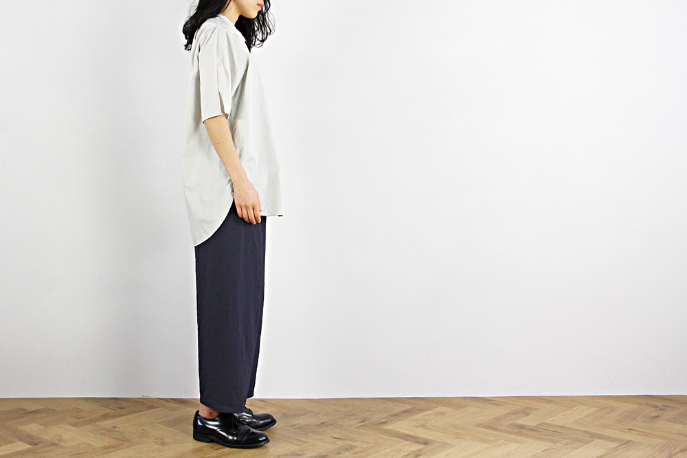 NO CONTROL AIR/ノーコントロールエアー/追撚ポリエステルツイル ウォッシュライク加工 フロントラップパンツ/2019ss/XS/ユニセックス/S9-NC186PF