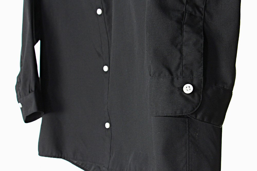 NO CONTROL AIR/ノーコントロールエアー/TC メランジバチスト 7分袖シャツ/2019ss/38/レディース/S9-NC061SF