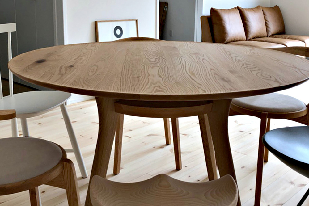 HIRASHIMA/ヒラシマ/AGILE Circle Dining Table/アジレ サークル ダイニング テーブル/家具/丸テーブル/福岡