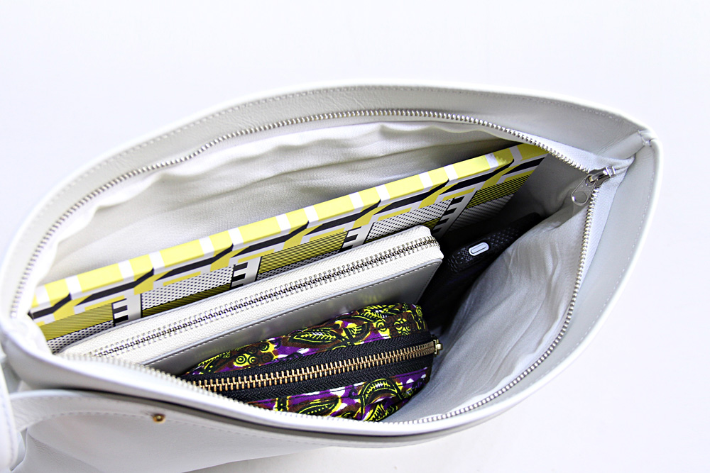 fourruof / フォアルオブ / LEATHER SACOCHE & CLUTCH BAG