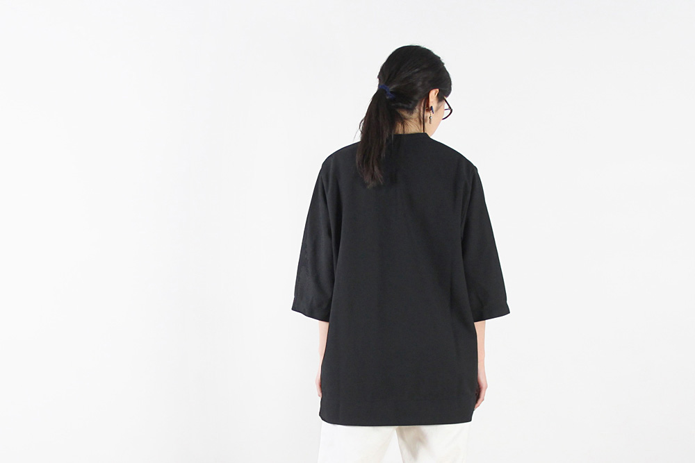 NO CONTROL AIR/ノーコントロールエアー/フィールドセンサー 2重編みカノコ 5分袖Tシャツ/M/ユニセックス/S8-NC153T6