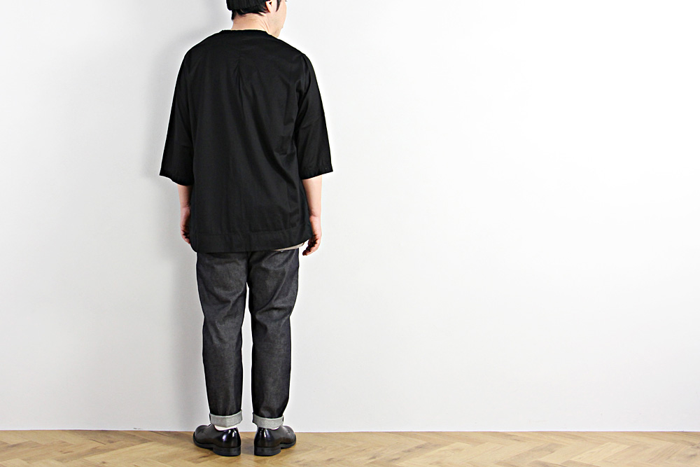 NO CONTROL AIR/ノーコントロールエアー/メニ―タイムスシルケット&バイオ天竺 6分袖Tシャツ/2019ss/M/ ユニセックス/S9-NC211T6
