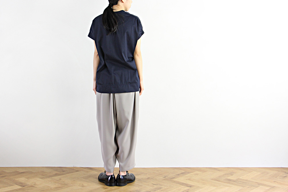 NO CONTROL AIR/ノーコントロールエアー/メニ―タイムスシルケット&バイオ天竺 フレンチスリーブTシャツ/2019ss/38/レディース/2色/S9-NC213T0
