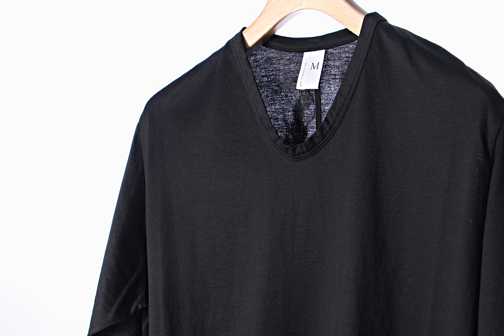 NO CONTROL AIR/ノーコントロールエアー/メニ―タイムスシルケット&バイオ天竺 6分袖Tシャツ/2019ss/M/ ユニセックス/S9-NC211T6