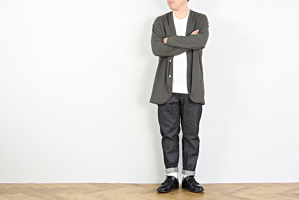 NO CONTROL AIR/ノーコントロールエアー/ポリエステル スパン天竺 長袖カーディガン/2019ss/XS/S/M/ユニセックス/2色/S9-NC191TD