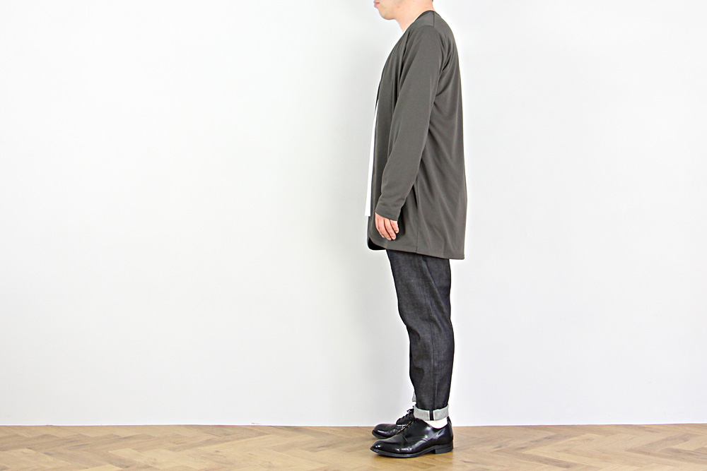 NO CONTROL AIR/ノーコントロールエアー/ポリエステル スパン天竺 長袖カーディガン/2019ss/XS/S/M/ユニセックス/2色/S9-NC191TD