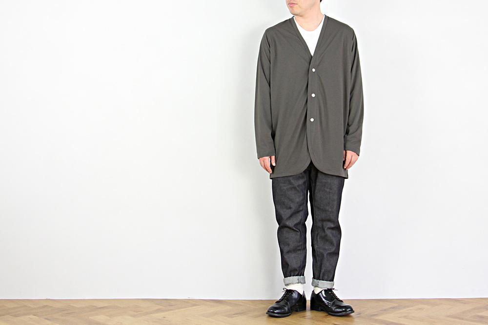NO CONTROL AIR/ノーコントロールエアー/ポリエステル スパン天竺 長袖カーディガン/2019ss/XS/S/M/ユニセックス/2色/S9-NC191TD