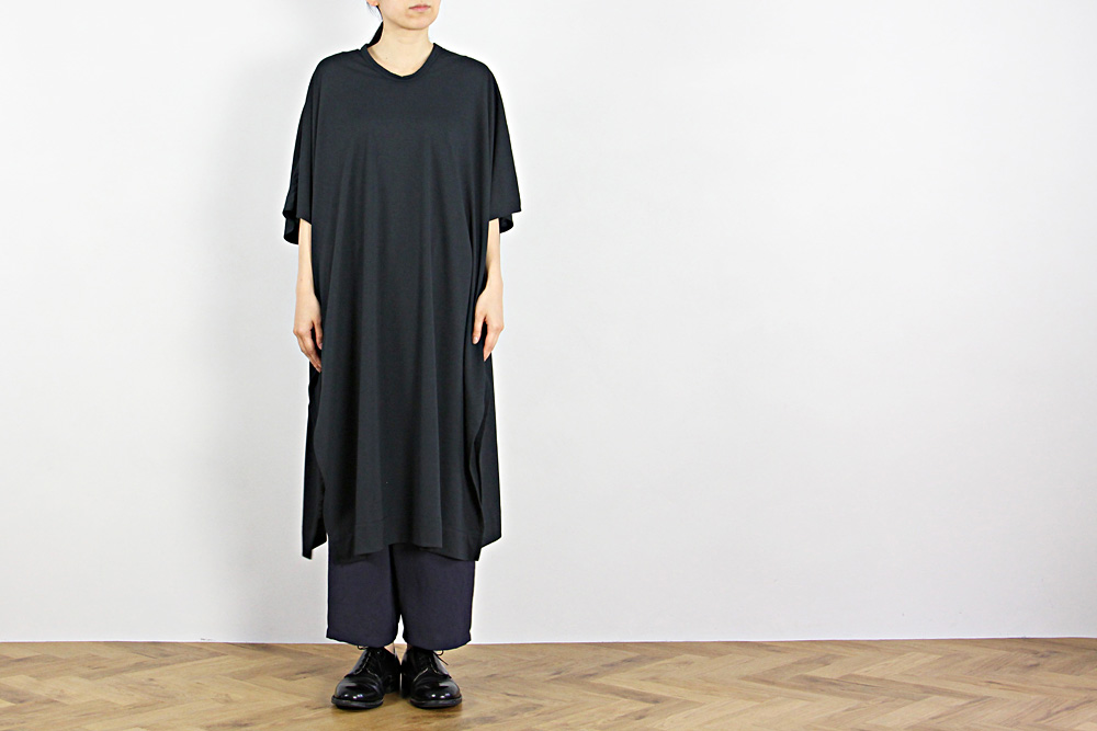 NO CONTROL AIR/ノーコントロールエアー/ポリエステル スパン天竺 サイドスリットロング丈チュニック/2019ss/38/レディース/S9-NC192T0