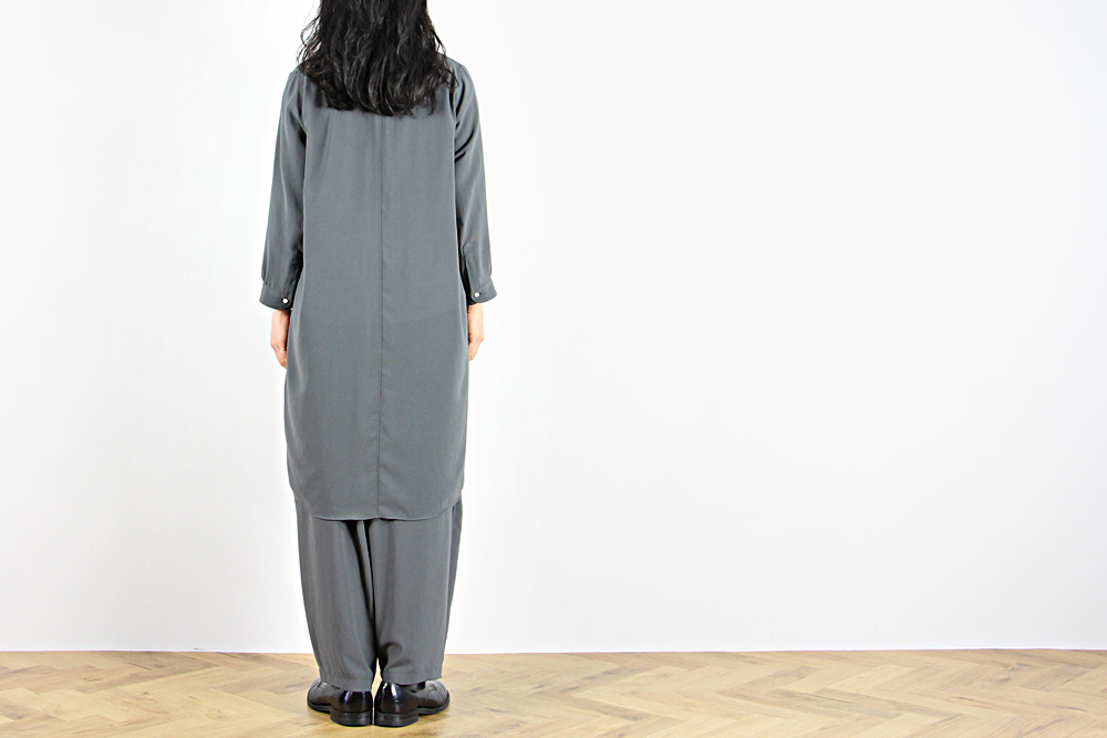 NO CONTROL AIR/ノーコントロールエアー/ポリエステルシフォン ウォッシュライク加工 ロングカーディガン/2019ss/38/レディース/2色/S9-NC234SC