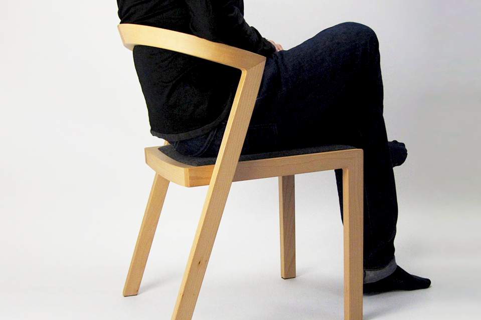 宮崎椅子製作所 / U chair (ユーチェア ) / 小泉誠 / ハーフアームチェア