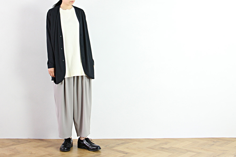 NO CONTROL AIR/ノーコントロールエアー/ポリエステル スパン天竺 長袖カーディガン/2019ss/XS/S/M/ユニセックス/2色/S9-NC191TD