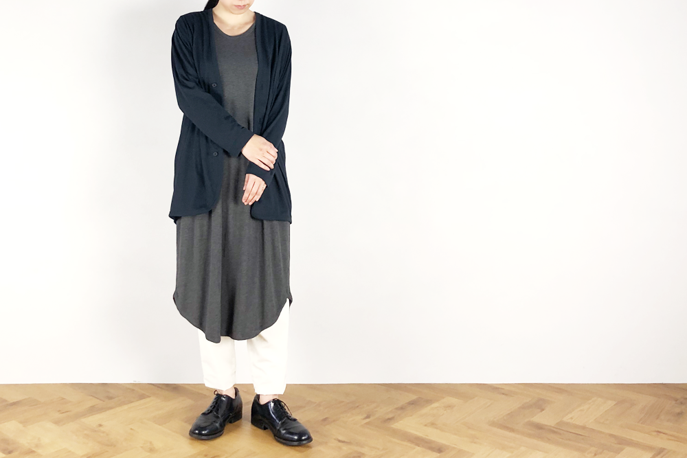 NO CONTROL AIR/ノーコントロールエアー/ポリエステル スパン天竺 長袖カーディガン/2019ss/XS/S/M/ユニセックス/2色/S9-NC191TD