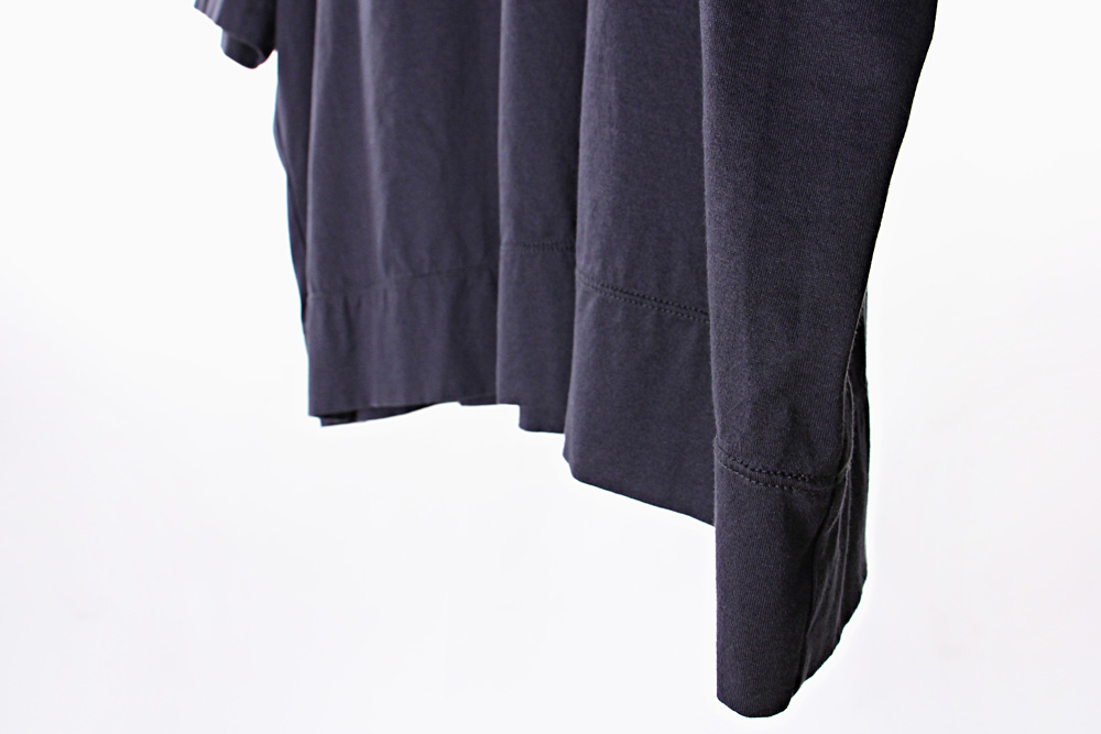 NO CONTROL AIR/ノーコントロールエアー/メニータイムスシルケット&バイオ天竺Tシャツ/20SS/S/M/ユニセックス/アイアンブルー/ブラック/S0-NC132T6