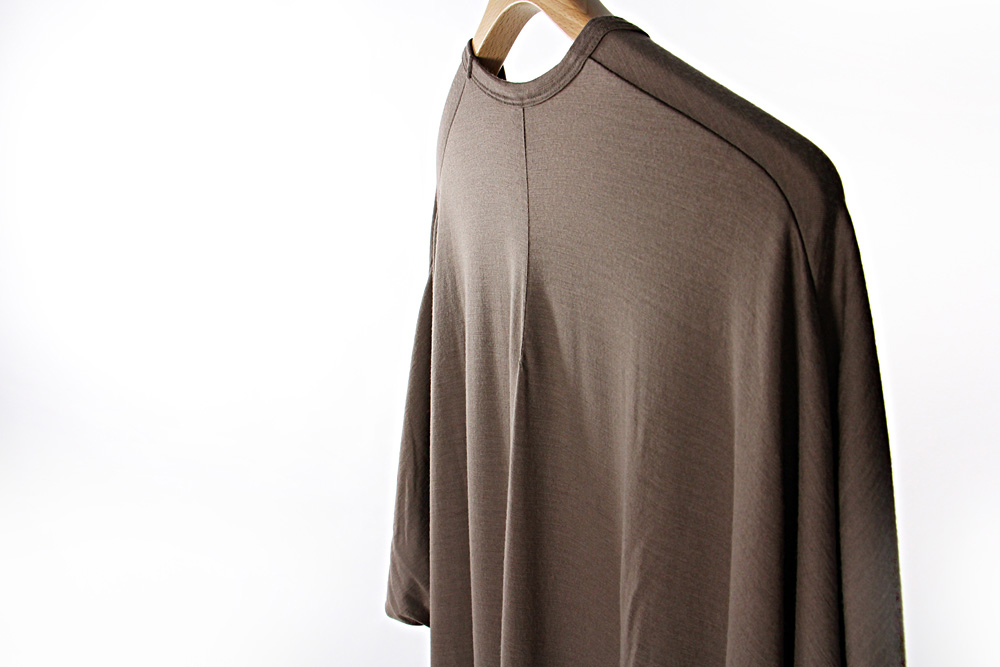 NO CONTROL AIR/ノーコントロールエアー/Super 120´s 天竺ロングプルオーバー/19-20AW/36/レディース/ブラウンベージュ/ネイビー/A9-NC137T0