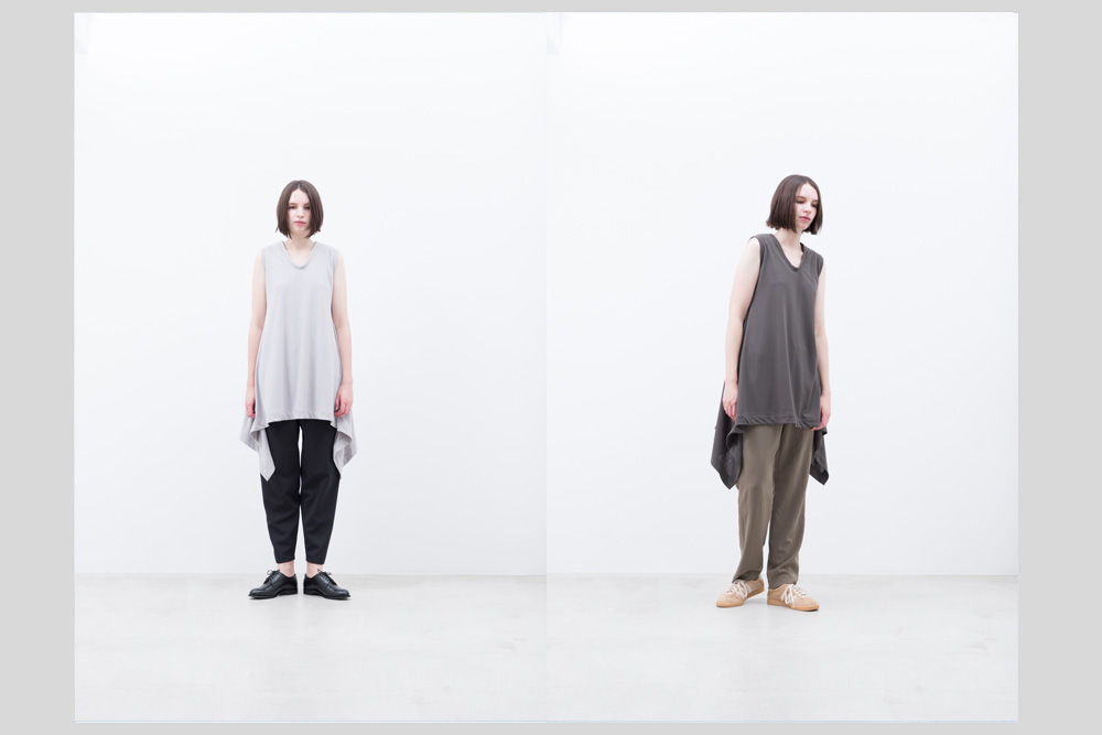NO CONTROL AIR/ノーコントロールエアー/ポリエステル スパン天竺 Aラインタンクトップ/2019ss/38/レディース/3色/S9-NC196TT