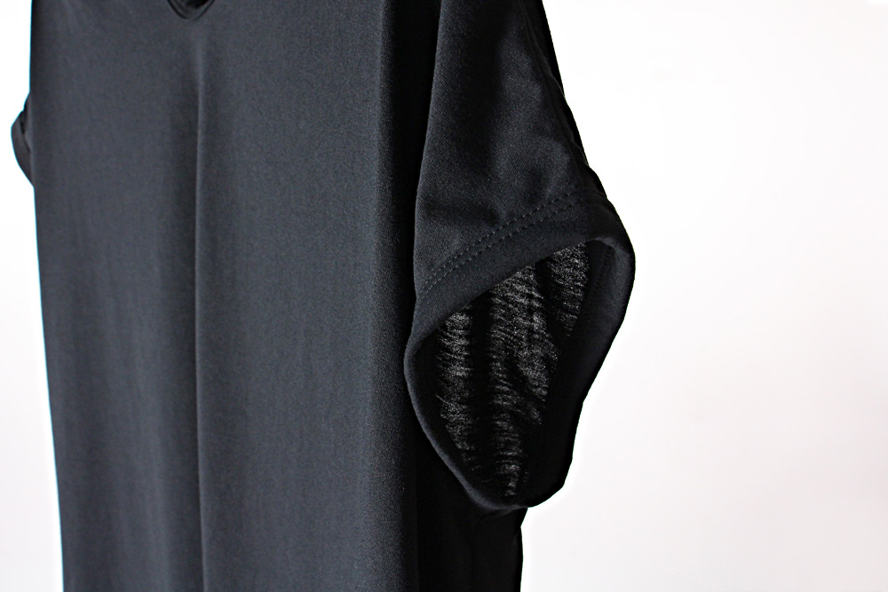 NO CONTROL AIR/ノーコントロールエアー/ポリエステル スパン天竺 フレンチスリーブカットソー/2019ss/38/レディース/S9-NC197T0