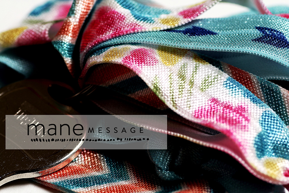 pattern hair ties