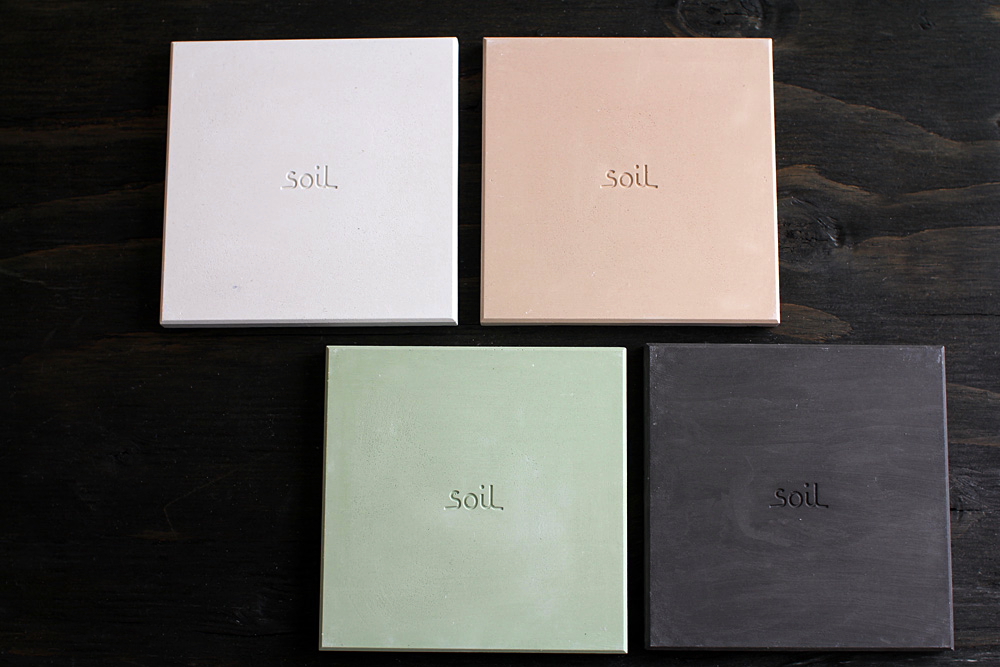 soil/ソイル/COASTER large / circle・square