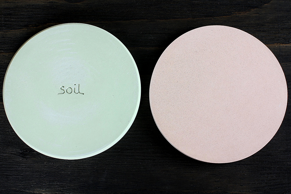 soil/ソイル/COASTER large / circle・square