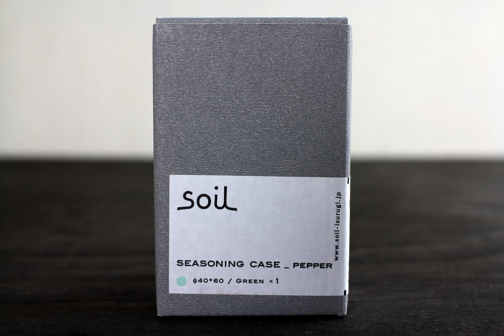 soil/ソイル/SEASONING CASE salt・pepper
