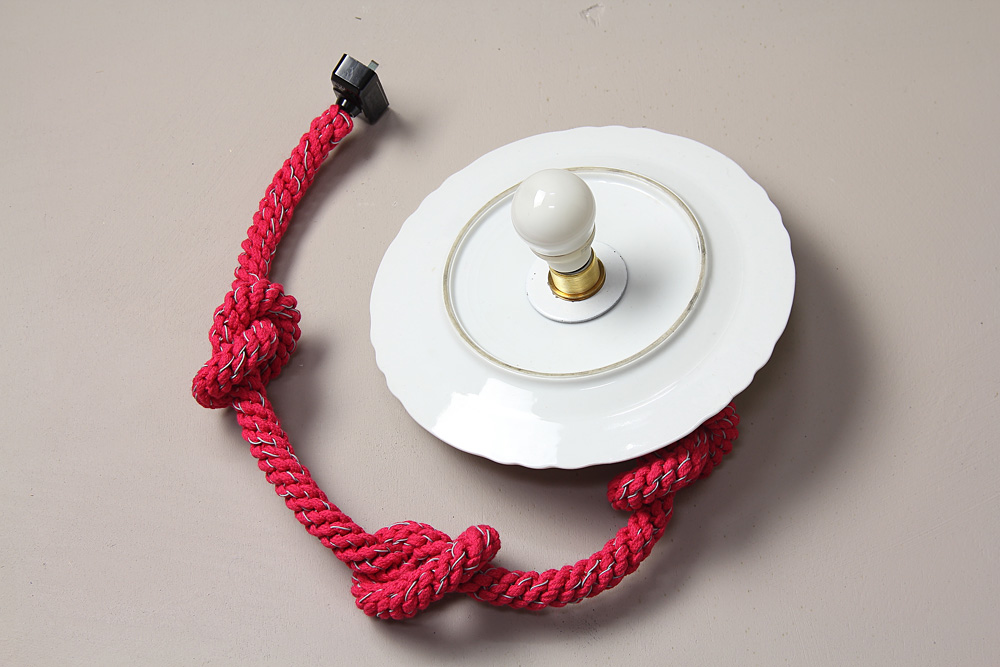 TRICOTÉ×testis / Knot kitchen pendant light