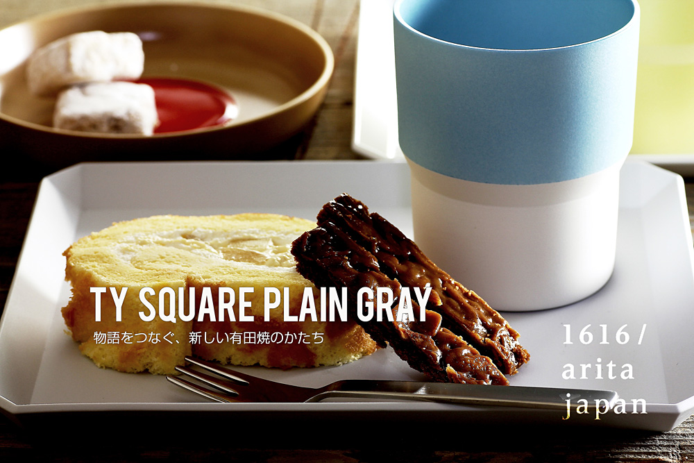 1616/arita japan (1616アリタジャパン)　TY Square Plain Gray