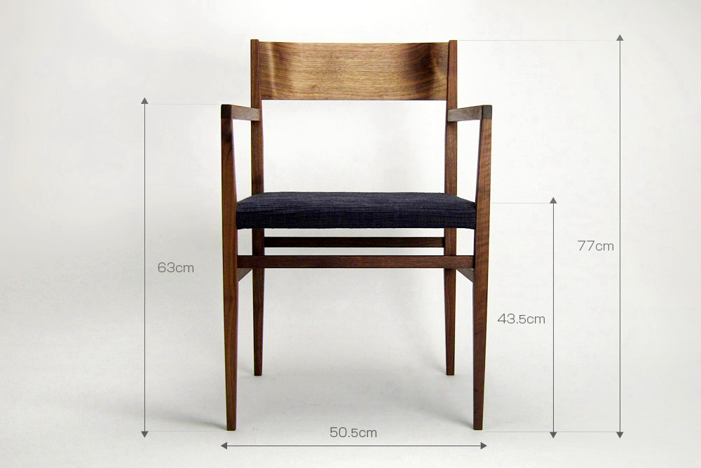 宮崎椅子製作所 / menu chair (メニューチェア)  / 阿久津 宏 / サイド・アームチェア