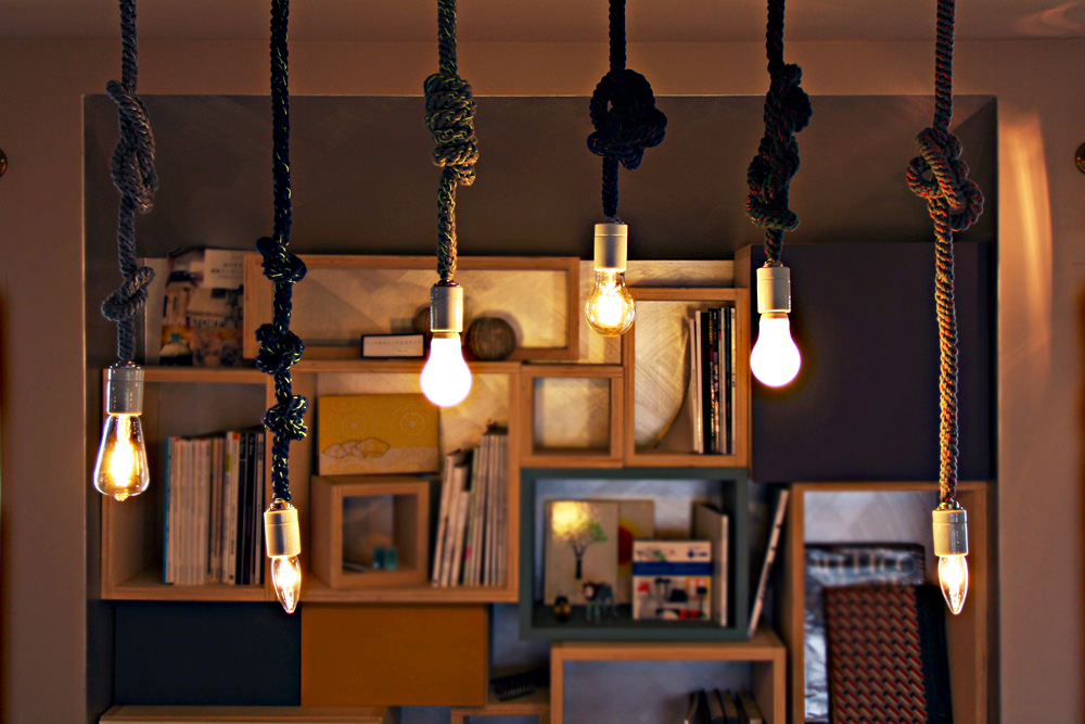 TRICOTÉ (トリコテ) / knot pendant light