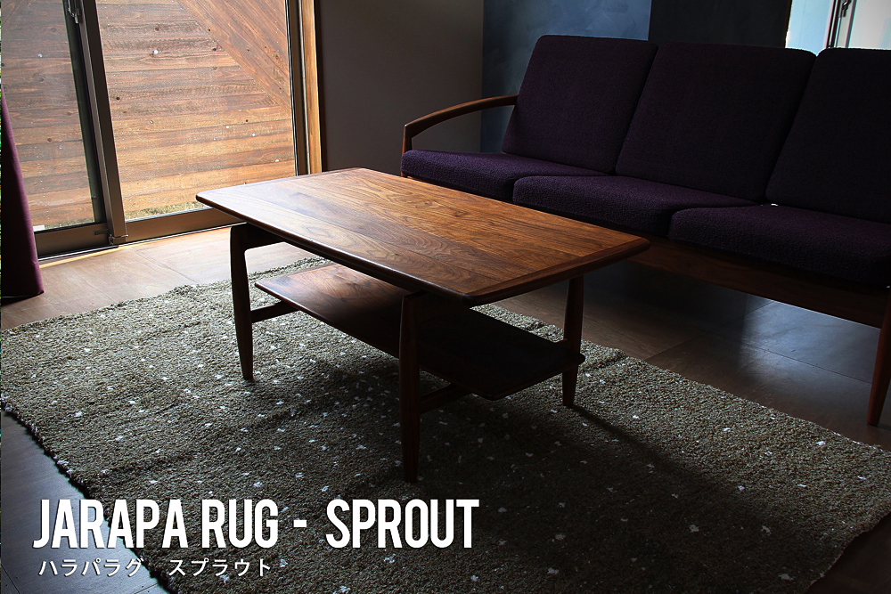 JARAPA RUG・ARTELOR / SPROUT(スプラウト) 140×200 JARAPA RUG・ARTELOR/ハラパラグ/ラグ/マット/洗濯可能商品/取扱店
